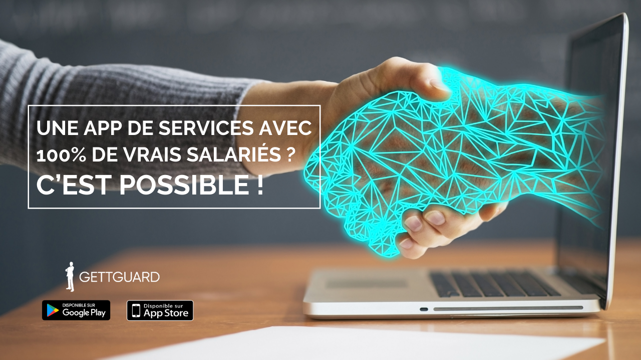 Une APP de services avec 100% de vrais salariés? C’est possible !